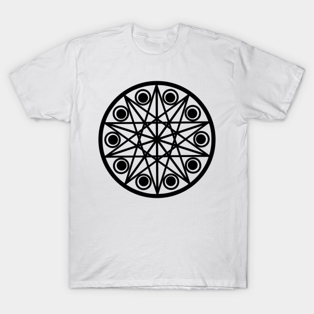 Stars Line Art T-Shirt by Shop Ovov